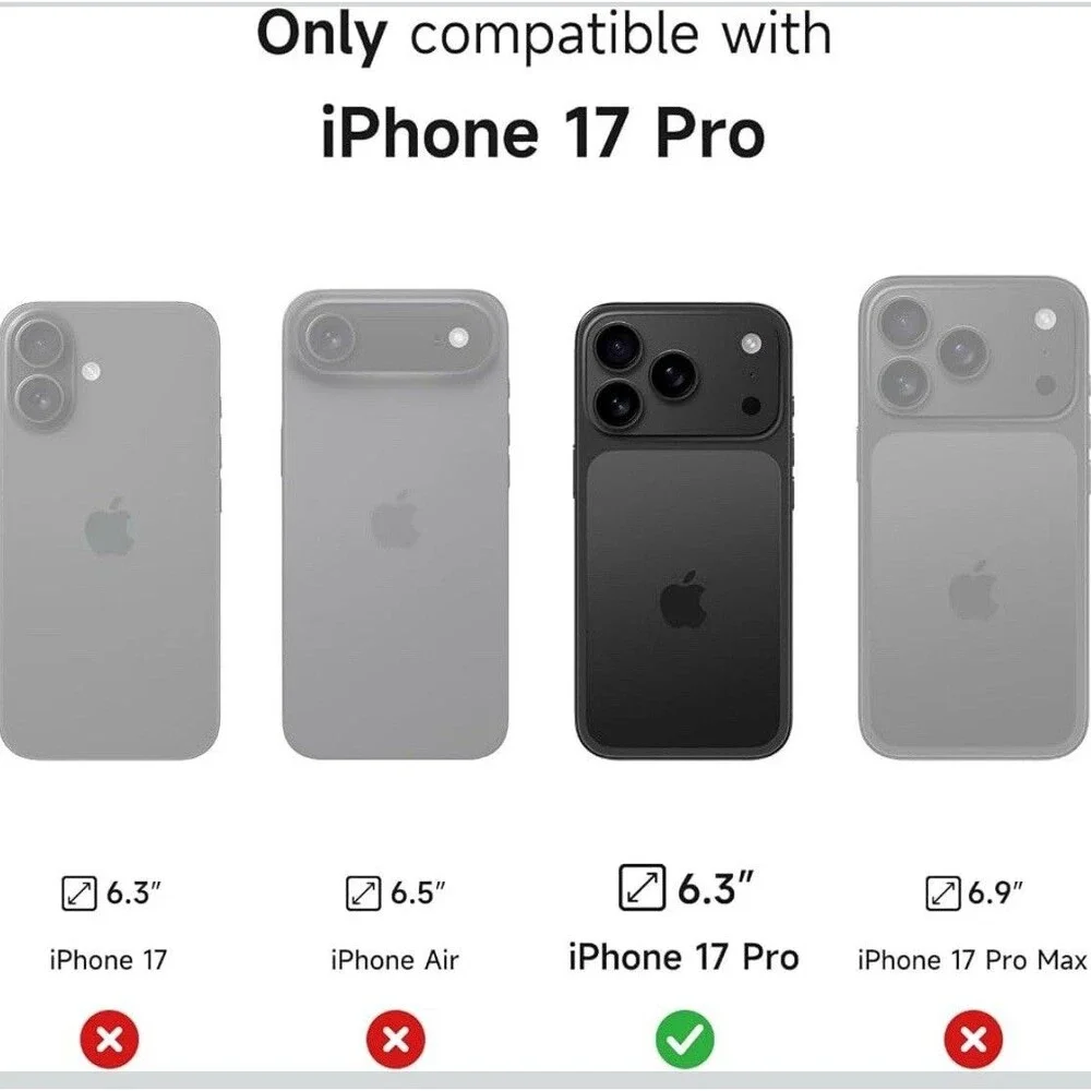 SURITCH for iPhone 17 Pro Case with Camera Control IPhone 17 Pro-6.3